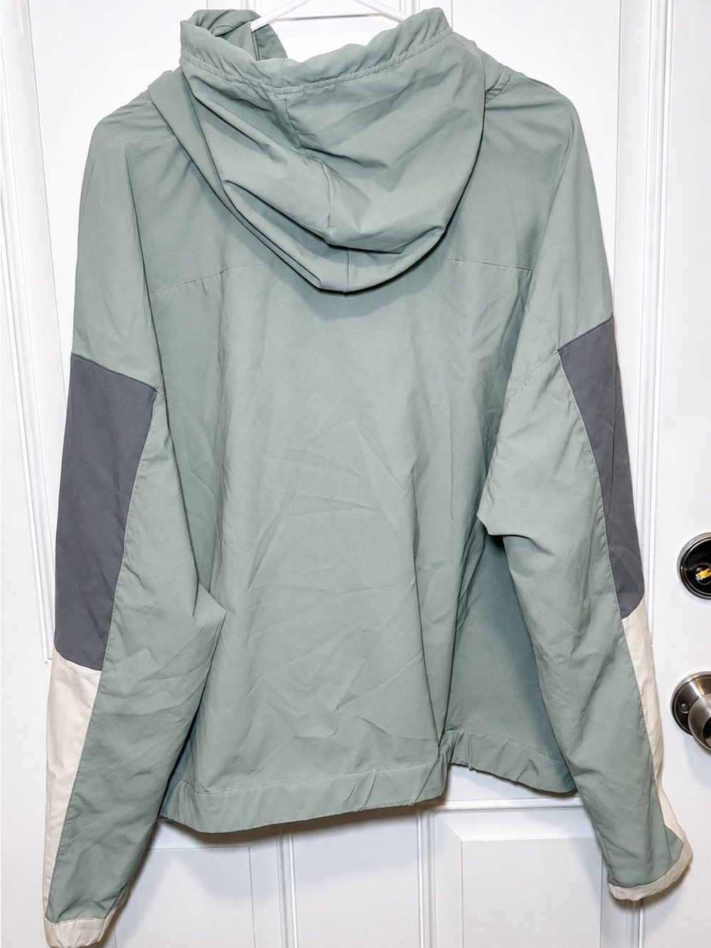 LIV Outdoor Colorblock Hooded Windbreaker Anorak Lightweight Pullover Jacket XL - Picture 5 of 10